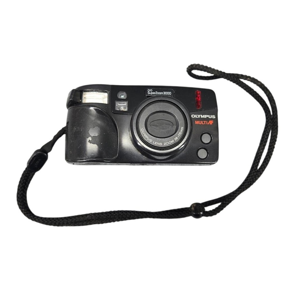 Olympus SuperZoom 3000 Film Camera Unisex OS Black 38-110mm Multi AF Zoom
